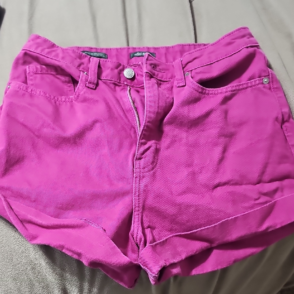 Wild Fable Fuchsia Jean Shorts